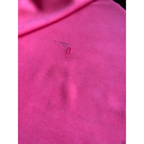 Vintage Napkins Holiday Red Holly Motif Christmas Set of 6 Casual Rayon Cute - Picture 7 of 9